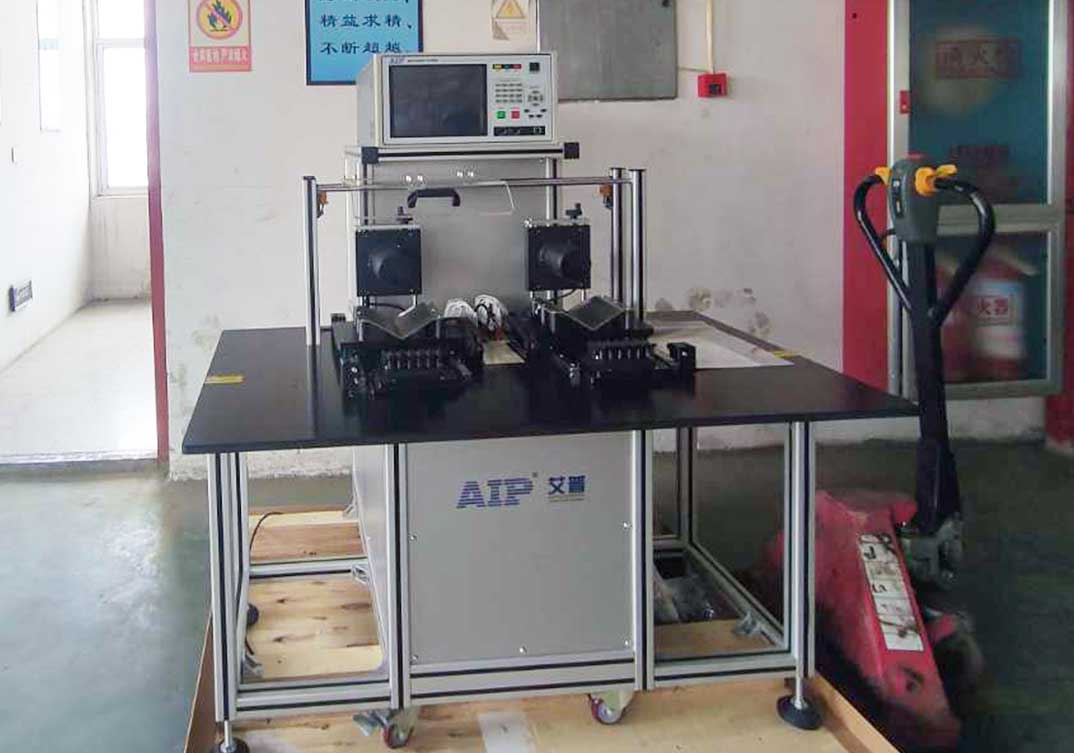 水泵電機(jī)定子檢測臺應(yīng)用現(xiàn)場