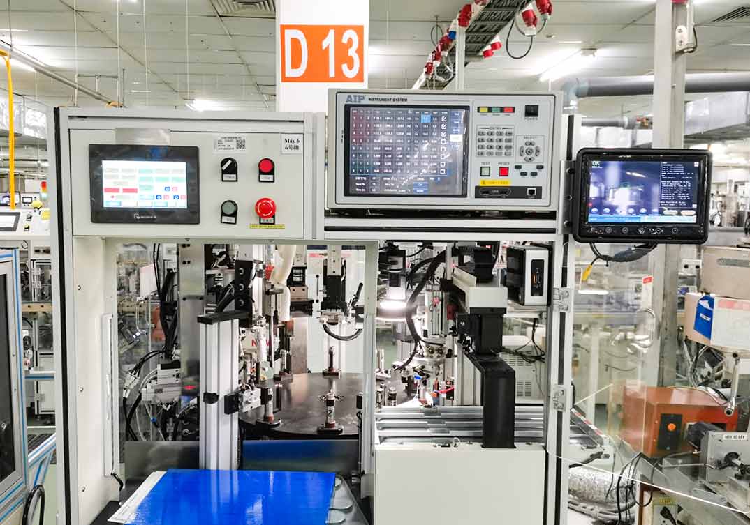 小家電電機(jī)測試臺國外應(yīng)用現(xiàn)場